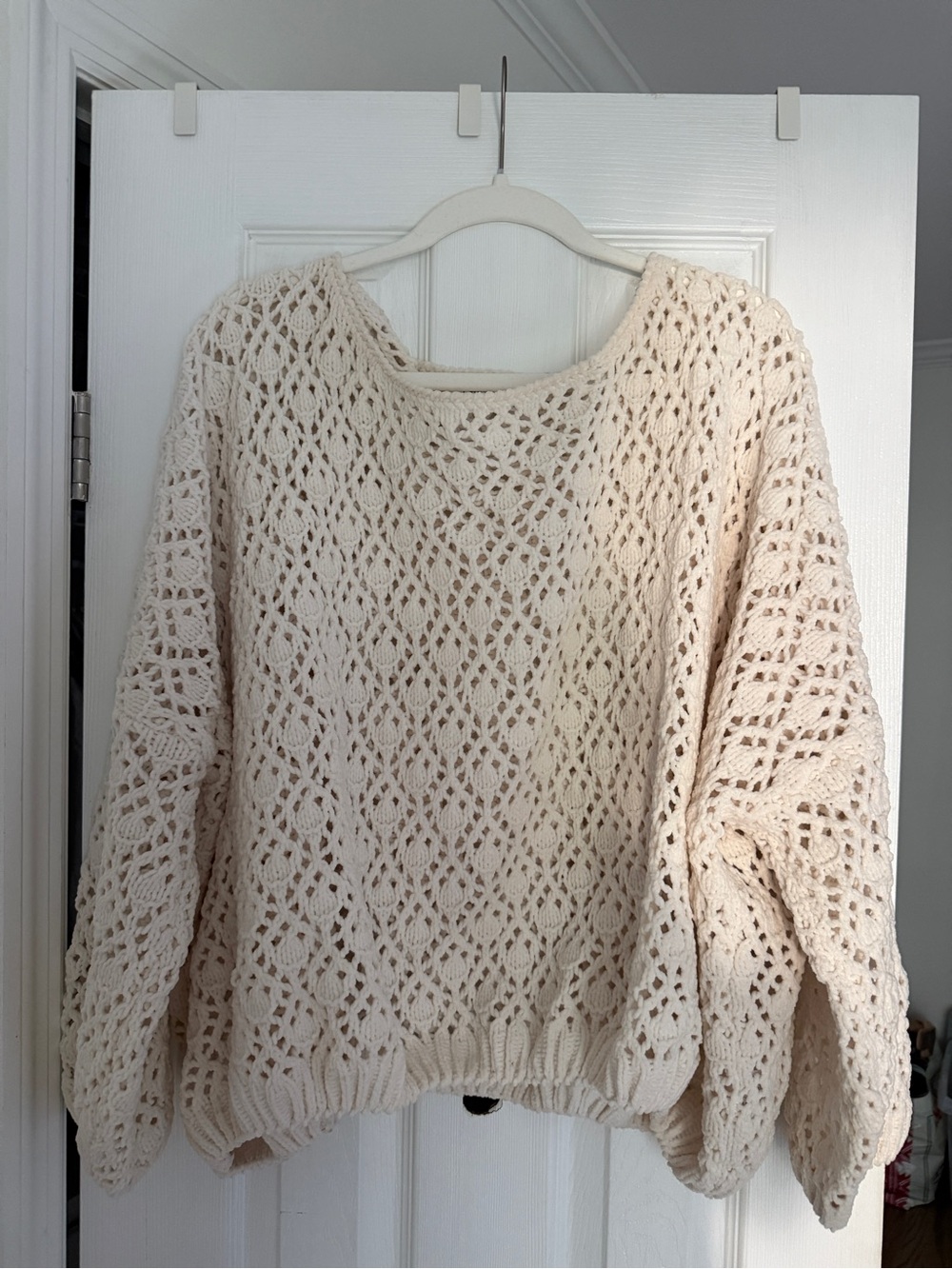 Carly Jean Los Angeles Open-Knit Amelia Sweater
